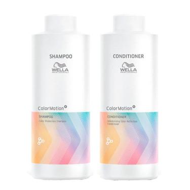 Imagem de Wella Color Motion+ Shampoo 1000ml e Condicionador 1000ml