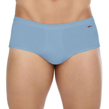 Imagem de Cueca Zorba Slip Linea com Abertura 185, Denim, M