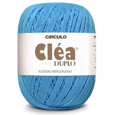 Imagem de Fio Linha Clea Duplo 508m Círculo 150g Ideal Crochê E Tricô (2194 - TURQUESA)