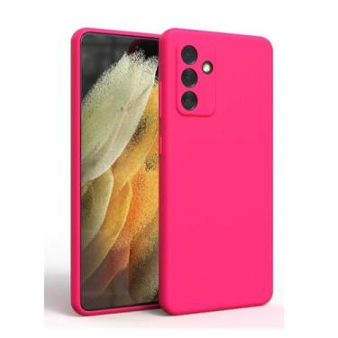 Imagem de Capa Capinha Aveludada + Película 3D Para Samsung A05s A06 A07 A15 A16