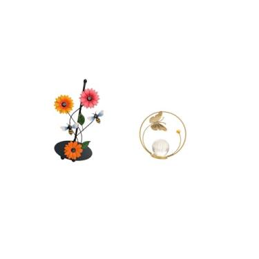 Imagem de Fenteer Porta-papel Toalha de Metal com de Cristal, Elegante E com Base Antiderrapante, Ideal para Decoração de Casa, Escritório E Sala de E