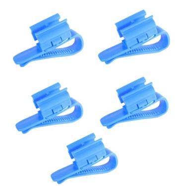 Imagem de 5PCS Clamp para Tubo de Troca Água Aquário Suporte Bomba Tanque Peixe e Tartaruga Flexível Ajustável em Diâmetro Plástico ABS Seguro Mangueira Rega Jardim