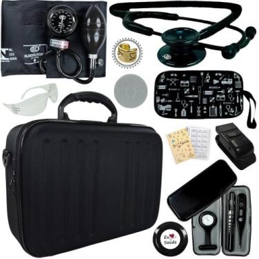 Imagem de Kit Medicina Completo Aparelho Pressao Esfigmo EstetoscopioKit Medicin