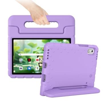 Imagem de Bolete Capa infantil para Lenovo Tab M9 9 polegadas 2023 modelo TB-310XU/TB-310FU, tablet Android para Lenovo 9 polegadas, capa com alça de espuma EVA à prova de choque lavável capa para adultos