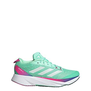 Imagem de adidas T nis de corrida feminino Adizero Sl, Pulse Mint/Zero Met lico, 6