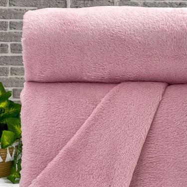 Imagem de Cobertor Manta Casal Colors Lisa 180x200 Rosa