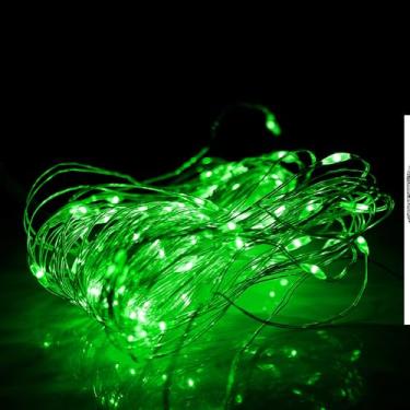 Imagem de Pisca de LED Fio de Fada, 20 Luzes, 2 Metros, Bateria Inclusa, 70g, Decoração para Festas e Eventos