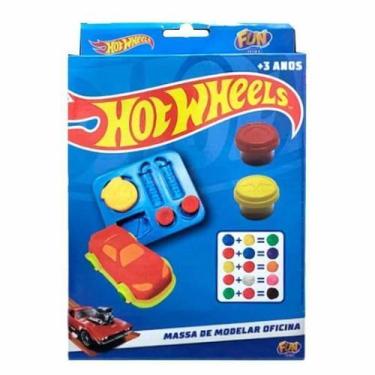 Imagem de Massinha De Modelar Hot Wheels Oficina Fun F0138-0 - Fun Divirta-Se