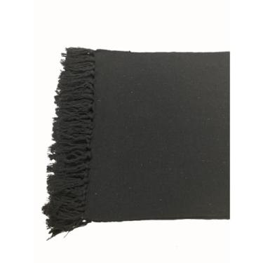 Imagem de Jogo de Passadeira de Tear, Tapete de Cozinha, 3 Peças(PRETO-T)