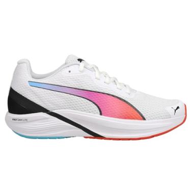 Imagem de PUMA Tênis feminino Feline Profoam, Puma Luz de fogo branca, 8.5