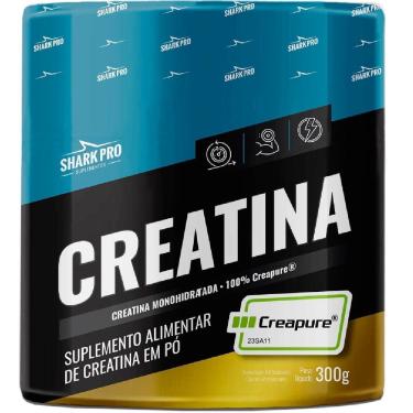 Imagem de Creapure Shark Pro Suplementos 100% Creatina - 300g-Unissex