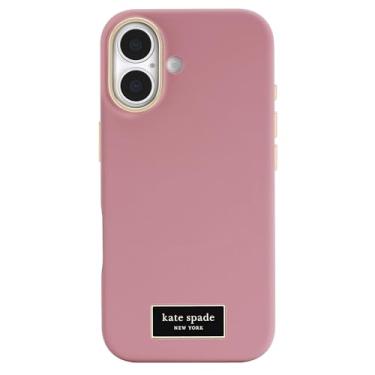Imagem de Kate Spade New York Capa para iPhone 17 - Compatível com MagSafe - Capa de telefone de designer - Ícone Dusk Rose
