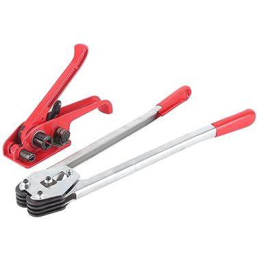 Imagem de Hyuduo Conjunto de Ferramentas de Vedação de Cintas Tensoras de Cinta, Embalagem de Plástica PET Com Design Compacto e Portátil, Adequado para Várias Condições Operacionais