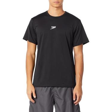 Imagem de Camiseta Masculina Manga Curta, Speedo, Basic Essential, Tecido Stretch com Fastdry, Tamanho Adulto, tamanho P - Marinho