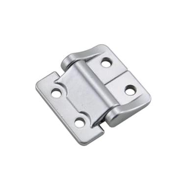 Imagem de Dobradiça de amortecimento, dobradiça de torque aleatória, dobradiça de posicionamento arbitrário preta, equipamento industrial, dobradiça de rolamento de carga, 1 peça (prateado, 1,8 Nm)