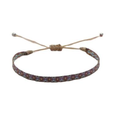 Imagem de Pulseira Boho Hippie Trançada À Mão Para Mulheres E Homens, Pulseira D