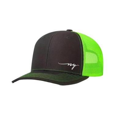 Imagem de Boné De Beisebol Unissex Ajustável Em Malha Respirável Com Estampa De 