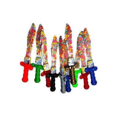 Imagem de Kit 2un Espada Pirata com Balinhas 30gr Candy Toy