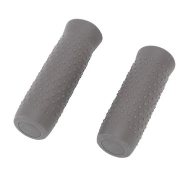 Imagem de Jiawu Aperto de Guiador de Scooter Elétrico Design Ergonômico Antiderrapante para Scooter Elétrico G30 para Experiência de Condução Confortável 2 X Punhos de Guiador (Cinza)