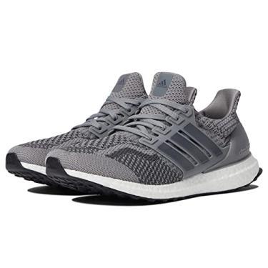 Imagem de adidas Tênis de corrida masculino Ultraboost 5.0 Alphaskin, Cinza/Preto, 7.5