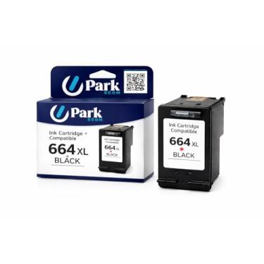Imagem de Cartucho de Tinta Compatível 664XL Park Ecom, Alto Rendimento, Impressão de Qualidade, Compatível com DeskJet e Ink Advantage (Black)