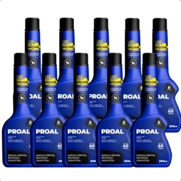 Imagem de Kit 10 Aditivos Para Etanol Alcool Proal 200ml