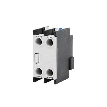 Imagem de Blocos de contato auxiliares do contator CA F4-02 F4-22 F4-11 F4-13 Contator correspondente CJX2 2N/O+2N/C F4-20 (Cor: 1NO1NC)