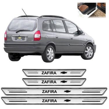 Imagem de Soleira De Porta Platinum Zafira 2001 A 2012 4 Portas Prata