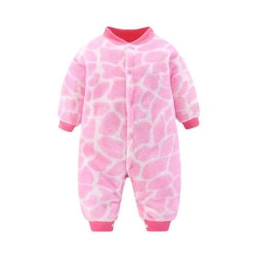 Imagem de Macacão De Flanela Para Bebês Meninos E Meninas, Jaqueta De Primavera 