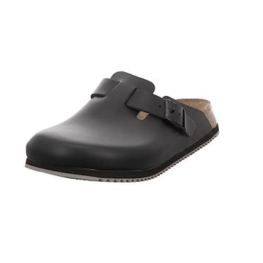 Imagem de Birkenstock Arizona SL BF Black Mules Masculino, Preto Noir - 47, Preto, 14-14.5