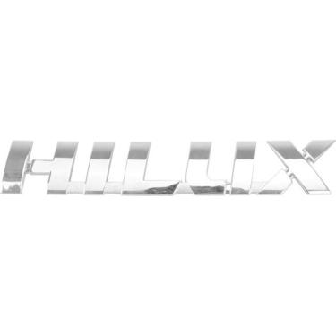 Imagem de Emblema Letreiro Hilux 16 Em Diante - Cromado