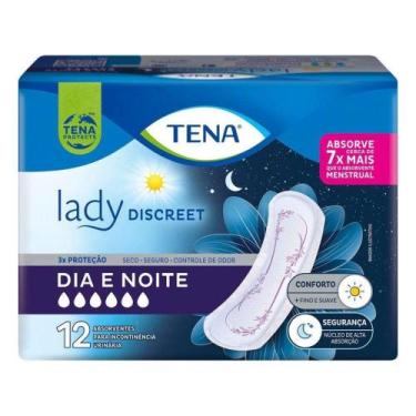 Imagem de Absorvente Tena Lady Discreet Dia e Noite 12un