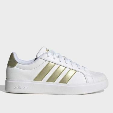 Imagem de Tênis Adidas Streettalk Feminino, Branco, 36