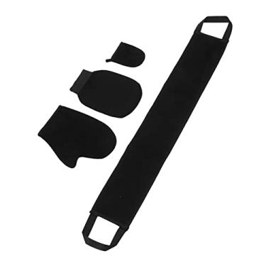 Imagem de ZJchao Kit Aplicador de Luva Autobronzeadora Esfoliante para um Bronzeado Perfeito, Com Forro à Prova D'água, para Casa/festa na Praia, Reunindo/preto