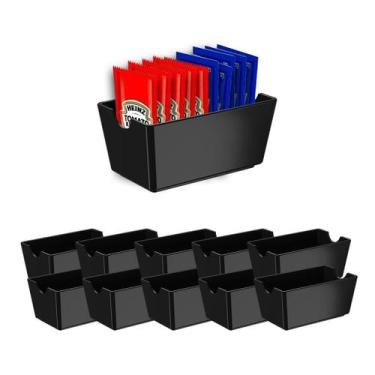 Imagem de Kit 10 Porta Saches Ketchup Maionese Açúcar Coza Uno