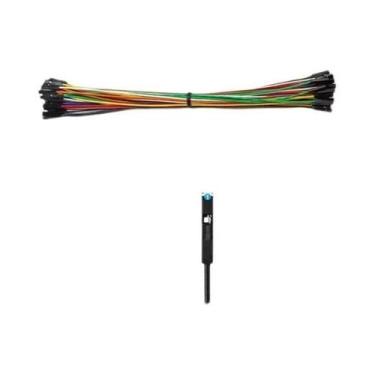 Imagem de Fio Jumper Dupont De 40 Pinos 20cm Macho Para Macho, Fêmea Para Macho,