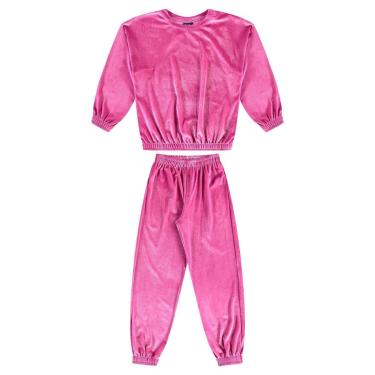 Imagem de Conjunto Infantil em Veludo Guloseima-Feminino