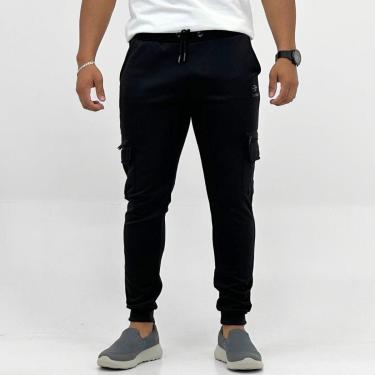 Imagem de Calça Mormaii Jogging Cargo em Helanca Masculina-Masculino