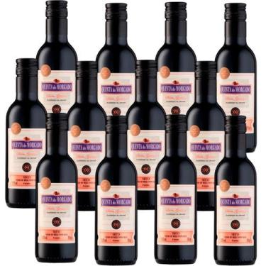 Imagem de Kit 12 Mini Vinho Quinta do Morgado Tinto Seco 245ml
