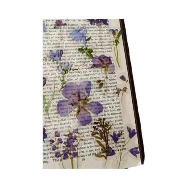 Imagem de Adesivos De Flores De Plantas Naturais 40 Peças JIANQI Material PET Tr