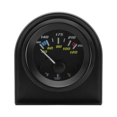 Imagem de Manômetro De Pressão De Óleo Para Carro 52mm 100 PSI 12V Com Sensor De