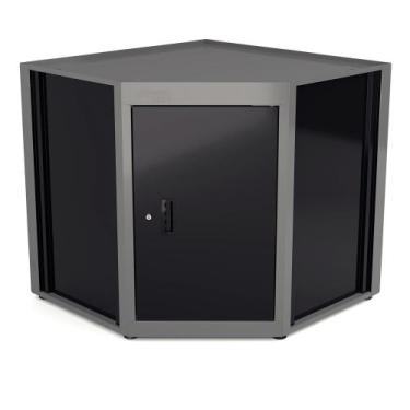 Imagem de Bancada de Canto com 1 Porta Tramontina PRO Cinza