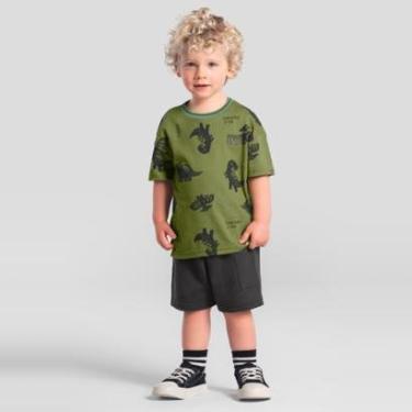 Imagem de Conjunto infantil menino de dinossauros Brandili-Masculino