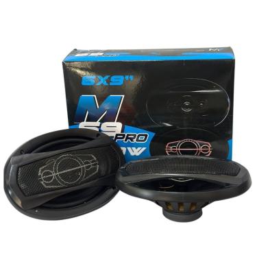 Imagem de Kit Alto-falantes 6x9 M69pro Jr8 320w Triaxial 4 Ohms Som Automotivo