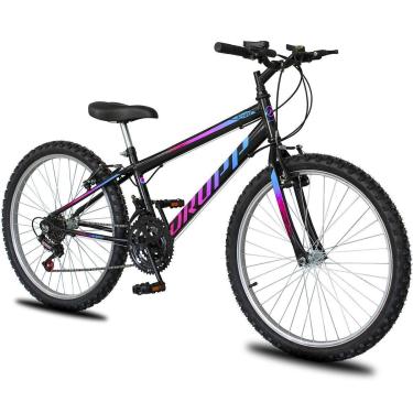 Imagem de Bicicleta Aro 26 Dropp Sport Infantil Adulto18 vel marchas Freio V-Brake-Unissex
