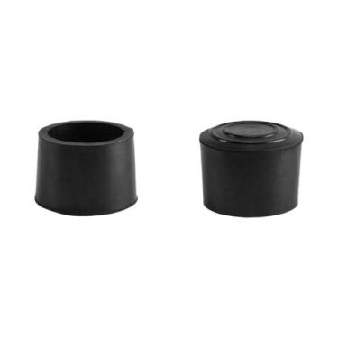 Imagem de Protetores De Borracha Antiderrapantes Silenciosos Para Pés De Cadeira