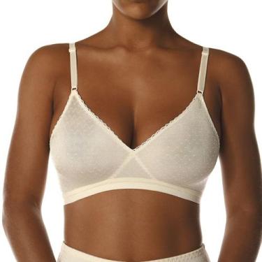 Imagem de Sutiã Sem Aro Sem Bojo Conforto Sem Costuras Laterais Básico Demillus 