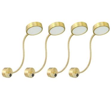 Imagem de 4 Arandela Para Leitura Led De Cabeceira 5w 3000K Bet72 - Acende a Luz