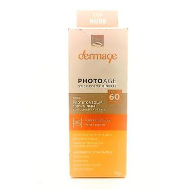 Imagem de Stick color nude fps 60 fp uva 57 dermage photoage caixa 16g