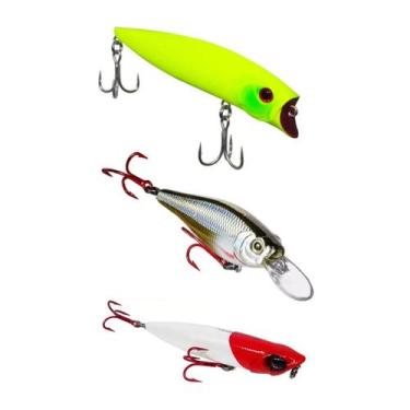 Imagem de Super Kit Isca Artifical Marine Sports Superficie Meia Agua Profundida